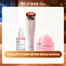 INIA FLARE & PDRN + Peptide Repair Bundle – Beauty Device with Serum & Cream Duo for Lifting, Firming & Deep Repair, Boosts Absorption & Hydration, Safe for Sensitive Skin,Mother's Day Special Gift,back to school,back to school haul
