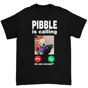 Pibble Palace Pibble Is Calling Graphic Tee Perfect for Dog Lovers and Meme Fans