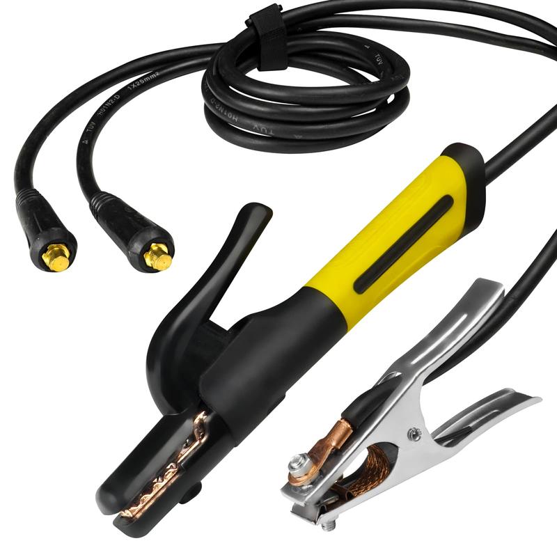 S SIMDER Stick Welding Electrode Holder ARC Welding Ground Clamp and ...