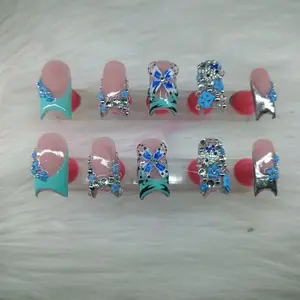 Z Tropics Press On Nails