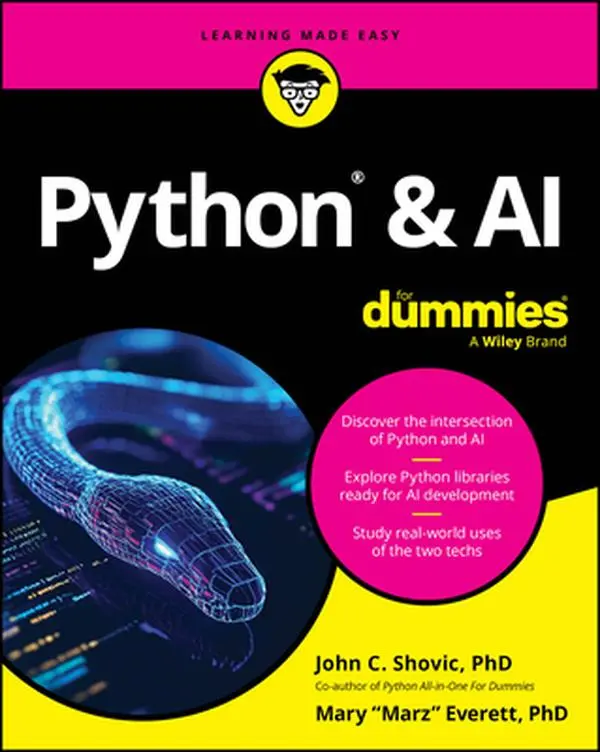 Python & AI for Dummies -- John C. Shovic, Paperback