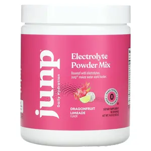 JUNP Hydration Electrolyte Powder Mix, Dragonfruit Limeade, 14.9 oz (423 g)