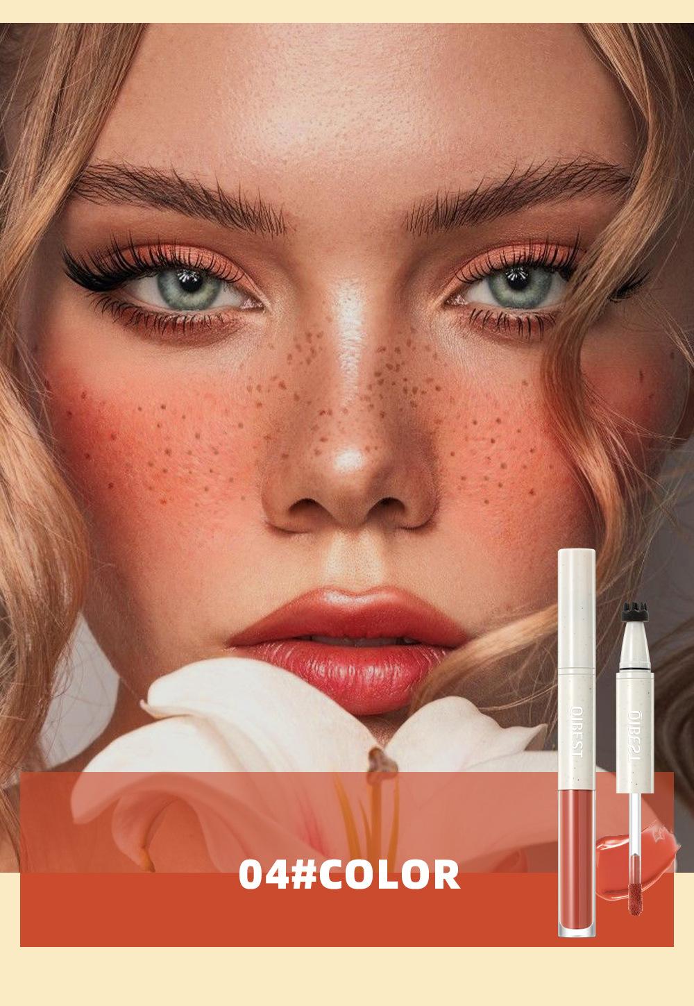 Waterproof Cream Blush with Freckle Pen, On-the-Go Beauty Must-Have, Blush gives you an instant healthy glow