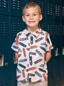 Color World Button-Up Shirt