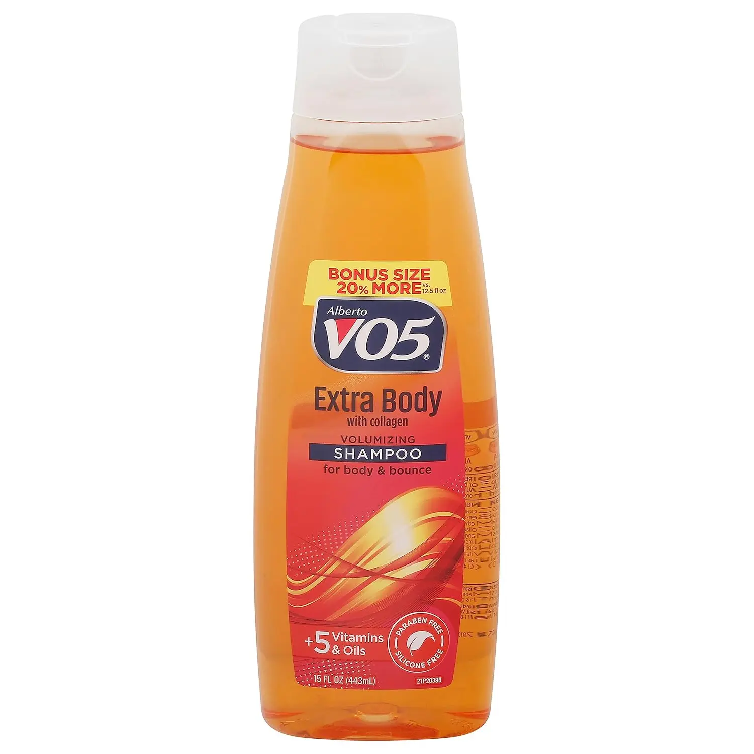 Alberto VO5 Extra Body Volumizing Shampoo 15 Ounce with 20% Bonus Size for Body & Makeup Conditioner Haircare