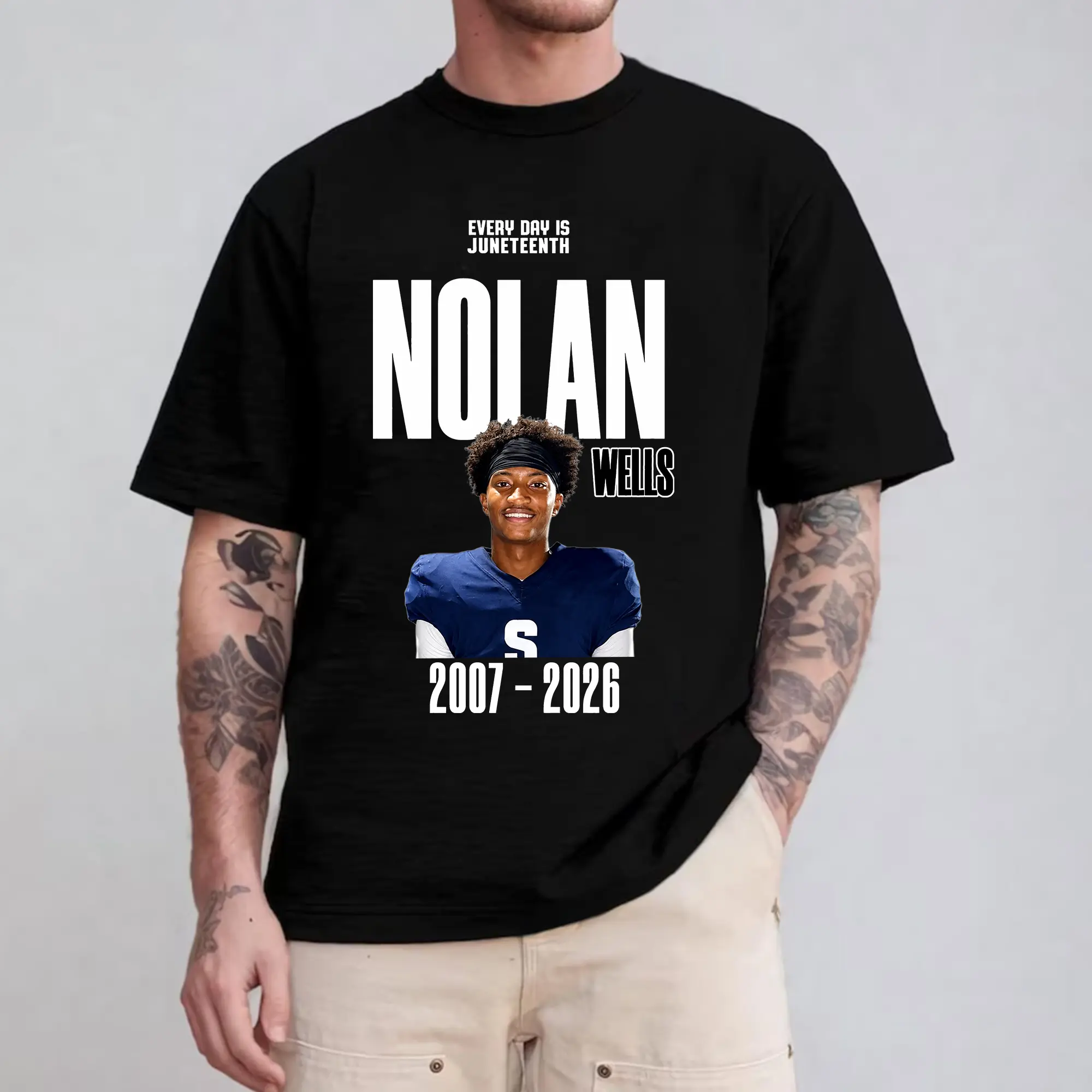 Justice For Nolan Wells 2007-2026 Shirt, Memorial Photo Tees