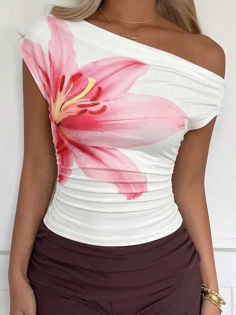 lily flower top - TikTok Shop
