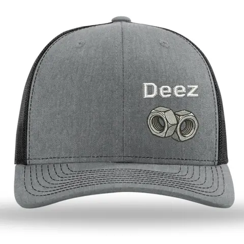 Deez Embroidered Premium-Quality Adjustable Snapback Hat