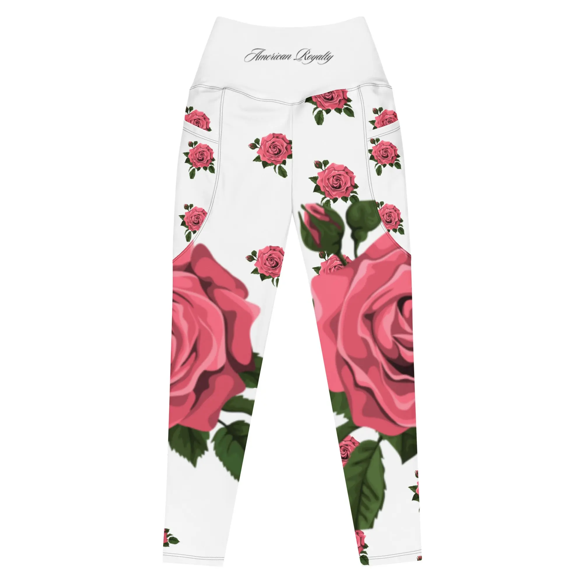 Women's High-Waisted Yoga Leggings - Womens Fitness, UV-Protective Compression Garment, Butt Shaping Workout Outfit Inspo with Side Pockets, 75% Recycled Polyester 25% Elastane, Butt Shaping Women's Sports Leggings, Compression Women's Sports Leggings
