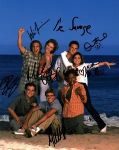 Boy Meets World - Reproduction/Reprint (RP) Signed Autograph Autographed Photo Photograph Print - Ben Savage, Danielle Fishel, Rider Strong, Will Friedle, Matthew Lawrence, Trina McGee, Maitland Ward (8 x 10 inches)