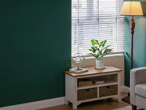 2-piece 16-inch artificial tropical plants. Realistic faux greenery for desk, shelf, kitchen, bathroom and indoor decorative styling.