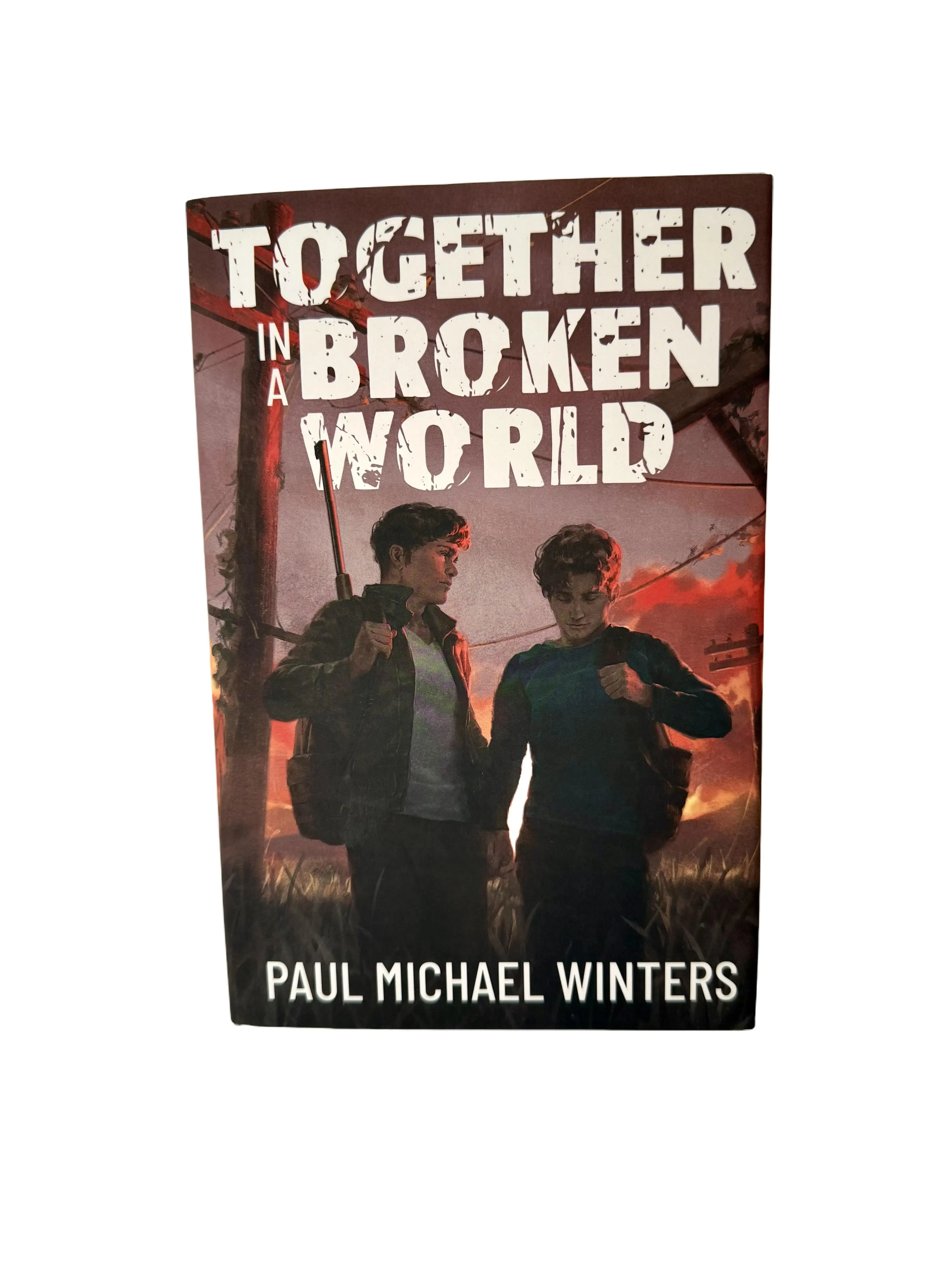 Together in a Broken World, a Post-Apocalyptic LGBTQ+ Teen Love Story by Paul Michael Winters; standalone books
