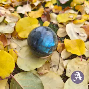 Labradorite Spheres Enchanting Stones for Spiritual Growth and Universe Power