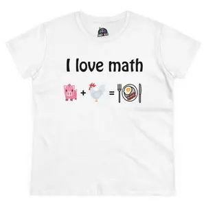 "I Love Math" T-Shirt – The Most Delicious Equation Ever!
