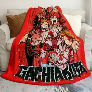 Soft and Stylish Blanket Gachiakuta poster Winter Quilts Sofa cover Blankets for Sofa soft flannel throw blanket cozy home and travel blanket Soft Comfy Blanket