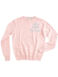 "color outside the lines" Women's Crewneck