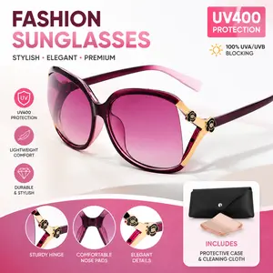 GM women's high-end sunglasses 2026 new model for driving, makes the face look smaller, UV protection, Korean version