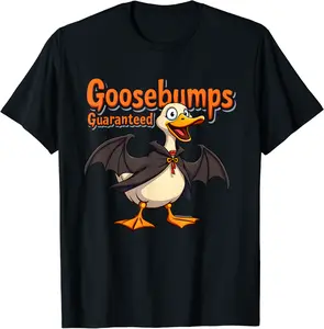 Goosebumps Guaranteed Funny Halloween T-Shirt - Nicholasj Shop 96B0DCMJKDX4