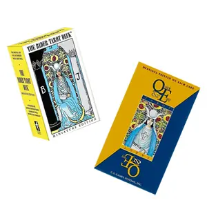 Tarot Cards for Beginners, Classic Tarot Cards with Meanings on Them, Durable Tarot Cards with Guide Book for Beginners Tarot Cards Gift for Tarot Lovers enthusiast