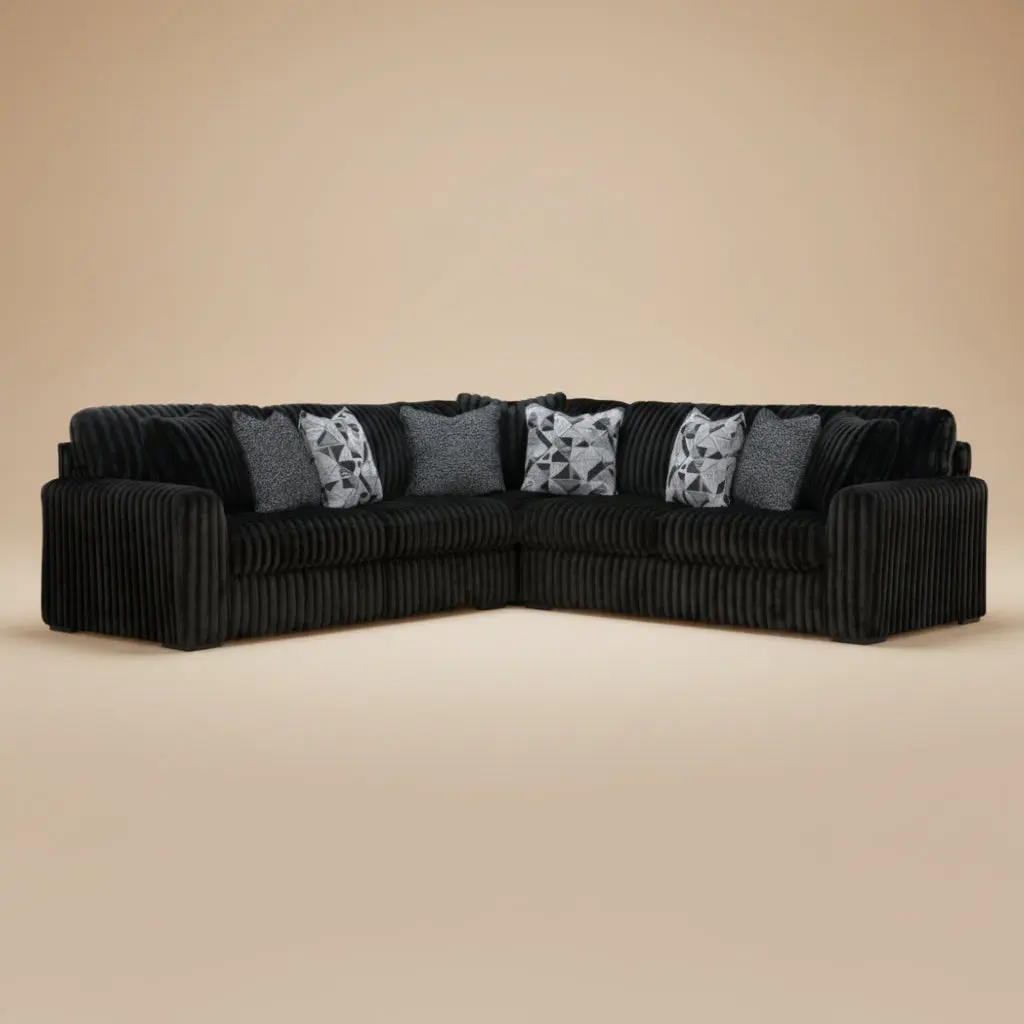 Midnight-Madness 3-Piece Sectional