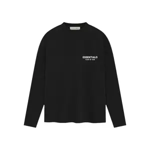 Fear of God Essentials Classic Long Sleeve Tee Jet Black