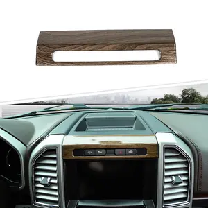 for Ford F150 2015-2020 Emergency Light Switch Panel Frame Cover Trim ABS Material High-Quality UV Coating Car Accessories Interior Vehicle