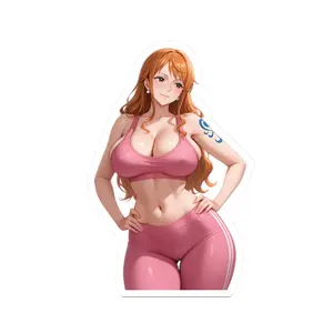 LoveNami4Life - Cute Nami Waifu Sticker Anime Yoga