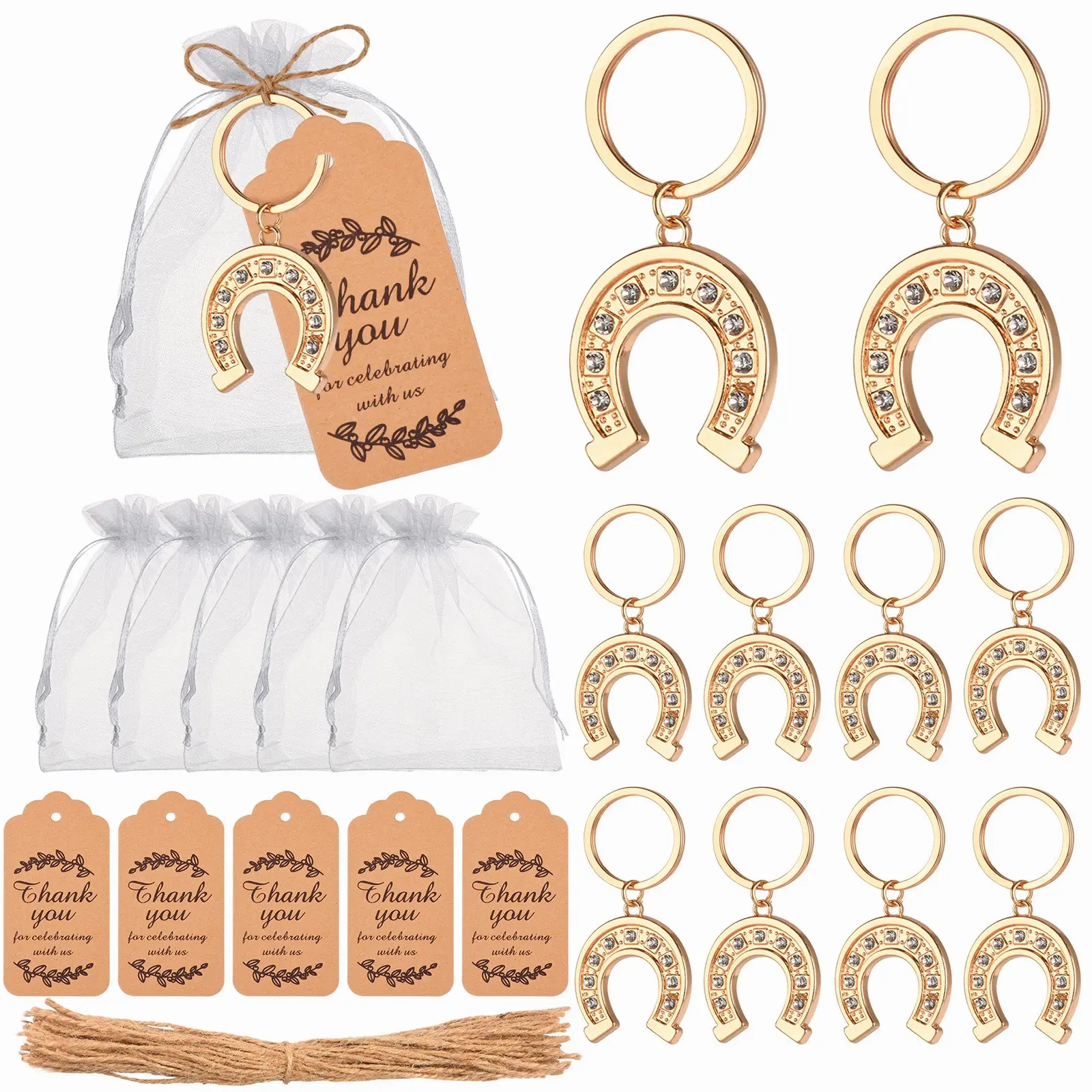 5-Piece Creative Horsehoe Corkscrew Set, Classic Birthday Party Gift, Kitchen Bar Tool, Kitchen Utensils Opener, Bottle Opener, Mt-001-Kpq Model, No Ca Prop 65