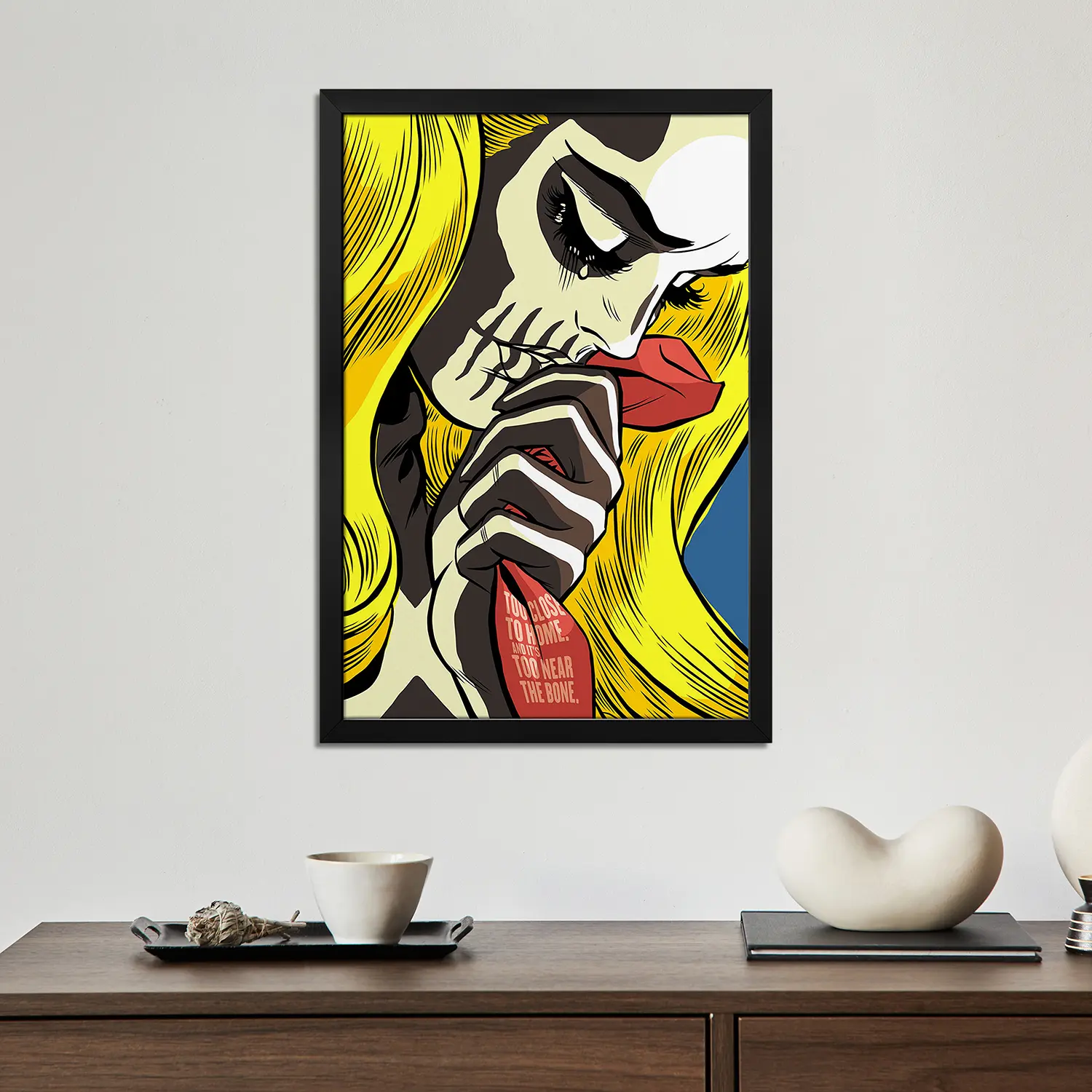 Framed Gallery Poster - Expressive Favorites - Dopamine Art