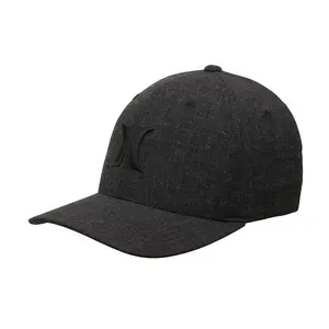 [892018-020] Mens Hurley Black Textures Hat