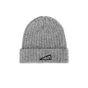By Parra Reversed Flag Beanie in Grey