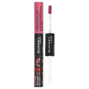 Rimmel London Provocalips, 16HR Kiss Proof Lip Color, 200 I'll Call You, 0.14 fl oz (4 ml) / 0.1 fl oz (3 ml)