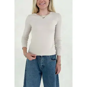 Everyday Layering Top in Oatmeal