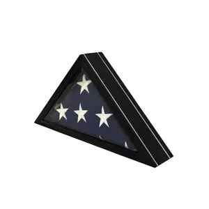 Old Glory Flag Display Case Glass Cabinet for 5x9.5' Flag