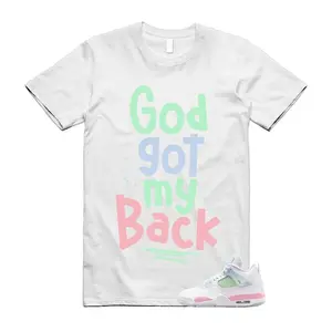 4 GS Valentine's Day White Pink Blue Green T Shirt Match GOD