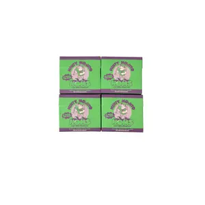 NOMS Minty Mojito 4 Pack Bundle - 100% Plant-Based Gum with nHA for Enamel Health No Aspartame 21 Pieces Per Pack Bold Natural Flavor