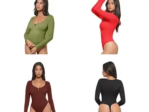 Long-sleeve Pearl Bodysuit #16