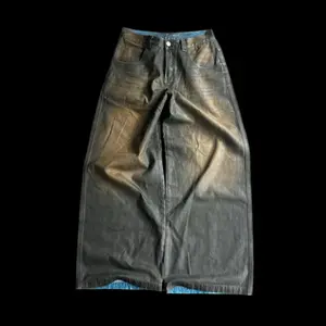 Exhibit 66 Studios Brown Waxed Denim