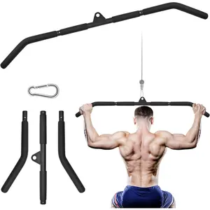 Fitness  Pulley System, Gym LAT and Lift Pulldown Machine Attachments,  Workouts Equipments for Biceps Triceps  Arm Curl Forearm  Strength Exercise