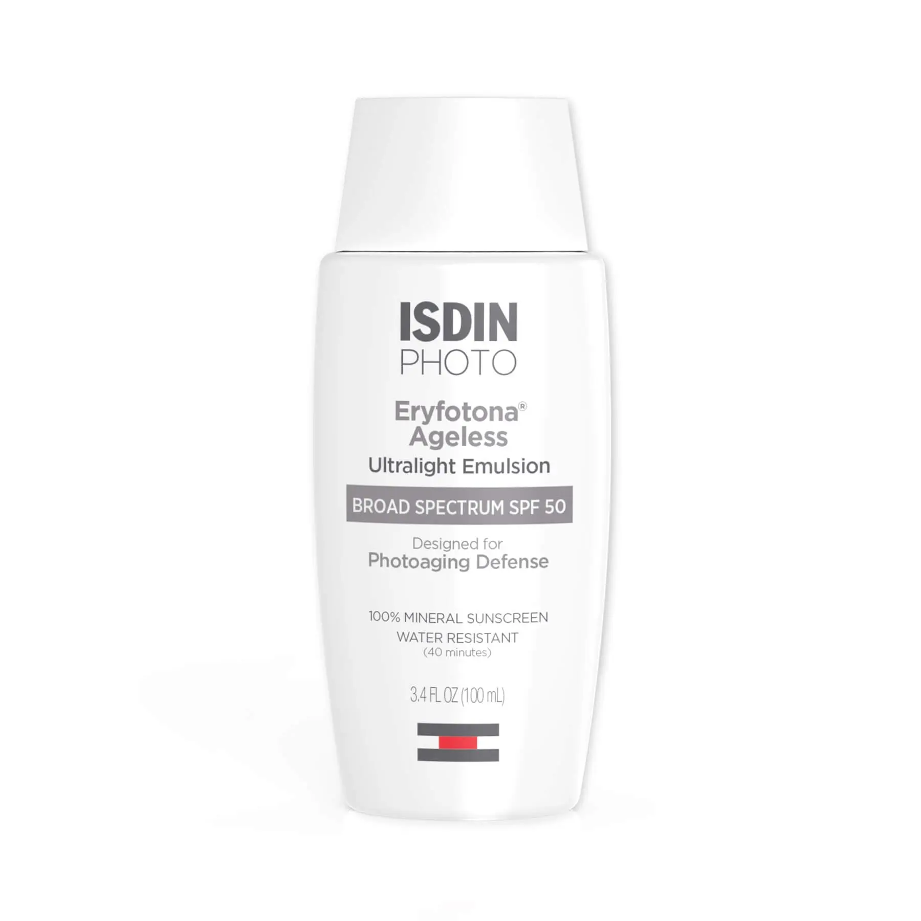 ISDIN Eryfotona Ageless Tinted Mineral Sunscreen Face SPF 50 Facial Cream for Adults - Sunblock SPF, Sun Care Product with Peptides, Antioxidants, DNA Repairsomes for Skin Repair & Photoaging Defense (Flawless for All Skin Types),summerwins