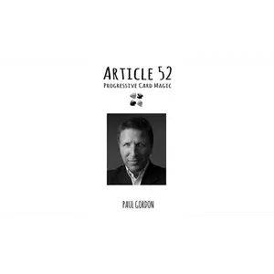 Article 52 by Paul Gordon - Book