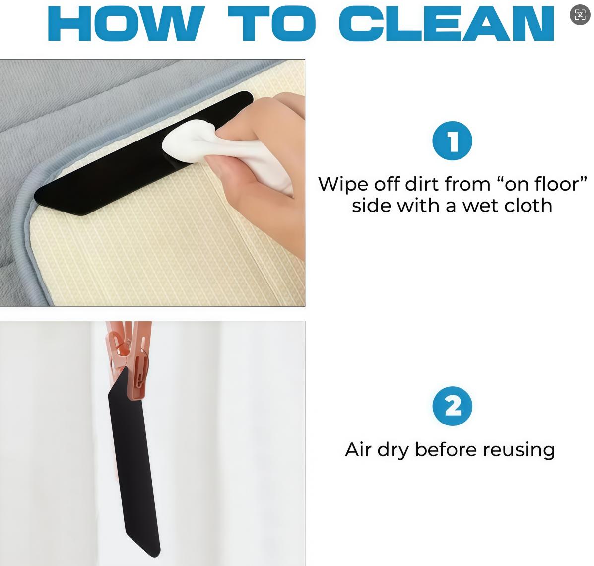 Non-slip Rug Pad Gripper, 12 Counts/setChristmas DecorReusable & Washable RugTape for Floors & Tiles, AreaRugPad Gripper, Floor Mat Gripper, HouseholdCarpetAccessories, Christmas GiftsChristmas Decorations, RoomEssentials,Floor Grippers subway tile