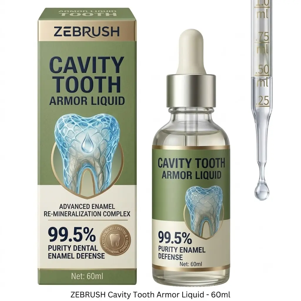 Enamel Care Liquid – Advanced Mineral Complex for Enamel Support – Strengthens & Protects Tooth Enamel – 60ml – Daily Oral Care