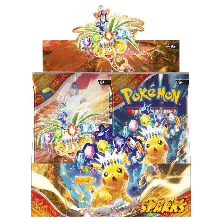 Pokmon TCG: Scarlet & Violet 8: Surging Sparks: Booster Box Display - Over 250 Cards, More than 20 Trainer Cards, 36 Booster Packs - TikTok Shop Pokmon TCG: Scarlet & Violet 8: Surging Sparks: Booster Box Display - Over 250 Cards, More than 20 Trainer Cards, 36 Booster Packs - TikTok Shop