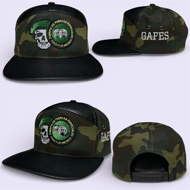 Unbranded Men's Army Cadet Patrol Cap - Summer Camouflage Cotton Military Style Hat