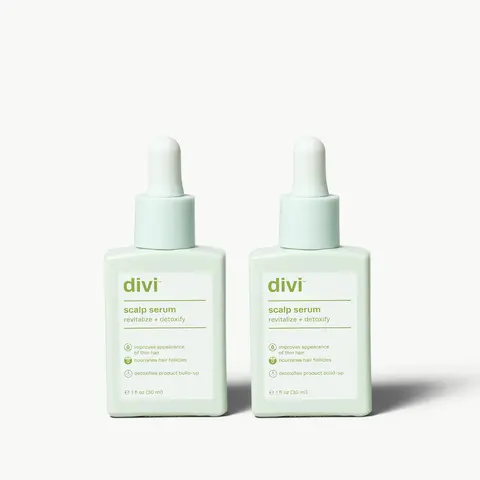Scalp Serum Duo for Hair Thinning & Scalp Health, 2x 30ml | Divi
