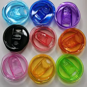 Colored Lid for 20 oz Tumbler Drinkware Mug Slide Top - Add a Pop of Color to Your Tumbler - Cup Lid