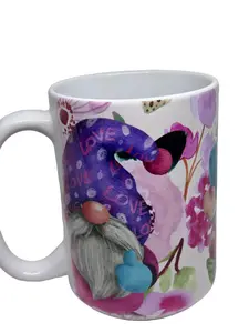 Floral Whimsy Gnome Charming Gnome Design with Delightful Combination of Gnome and Floral Motifs for Playful Natural Vibe gift