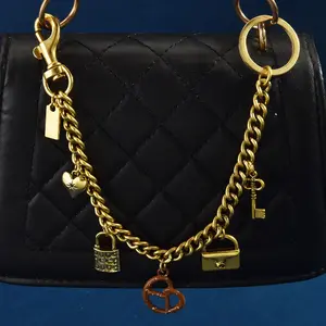 Versatile Cookie Bag One Shoulder Chain Hanging Accessory Trendy and Fashionable Waist Keychain Accessory