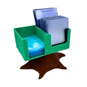 CardCare Tree - Trading Card Sleeve Toploader Semi-Rigid Organizer TCG Sports Cards Double-Sleeved 3-in-1 Holder